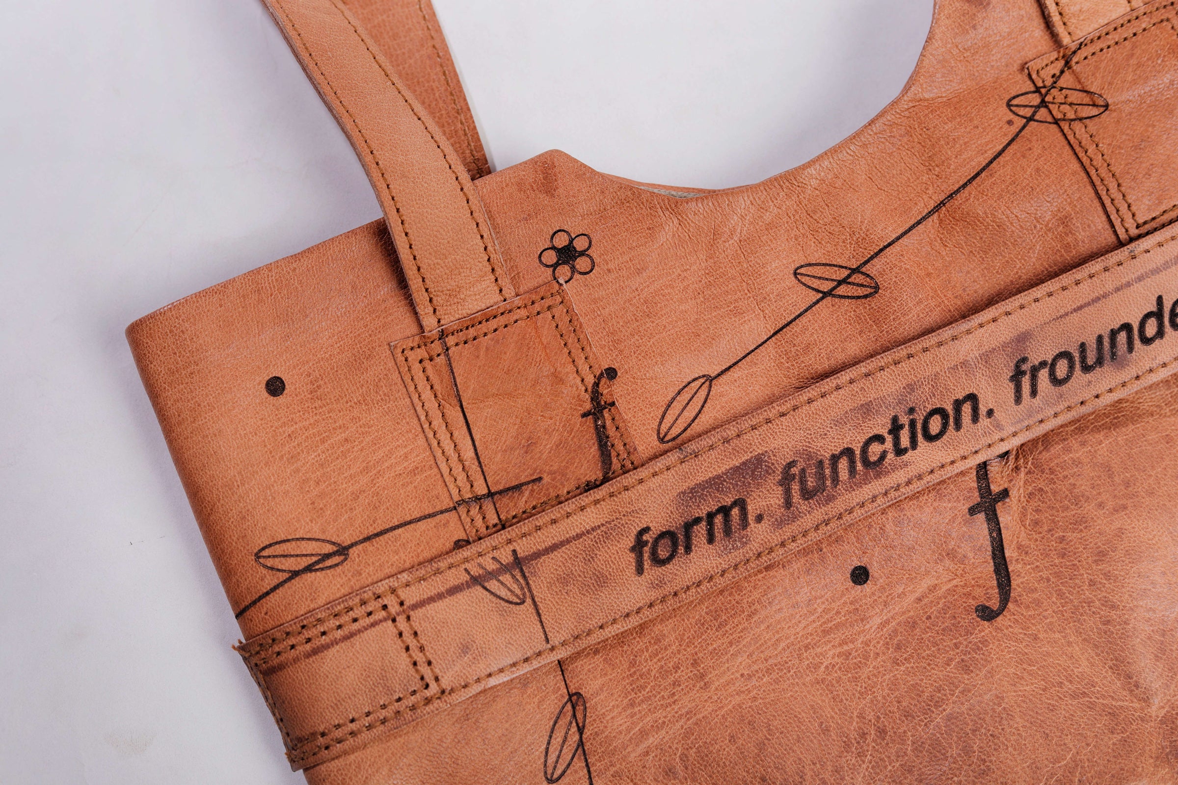 A closer look at The Leather Forest bags