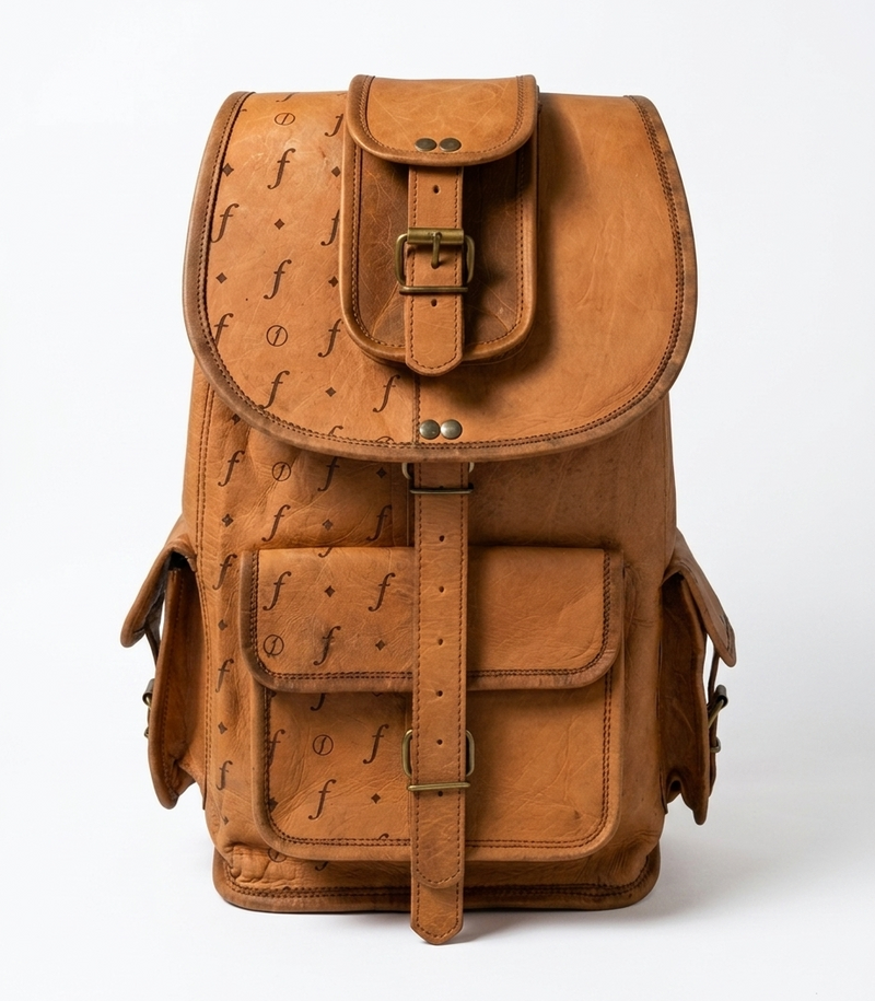Crest Drawstring Backpack