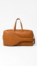 Courtside Tennis Duffel showing twin handles and a racket-shaped zipped compartment across the front.
