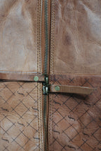 Timberline main zip close-up showing two sliders and long pull tabs.